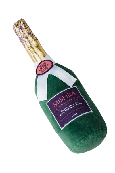 Dog Toy Champagne Bottle