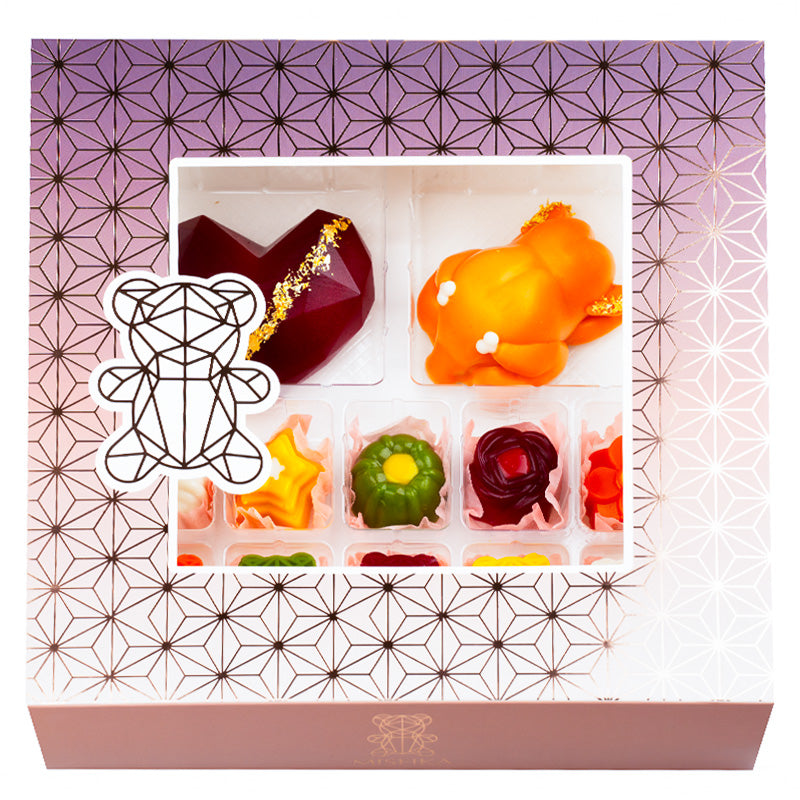 A set of candies and cakes for dogs and puppies, prices