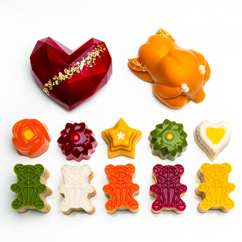 A set of candies and cakes for dogs and puppies, prices