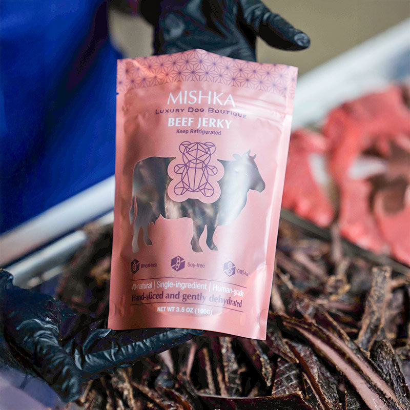 Hand-cut jerky for dogs and puppies, prices - nationwide delivery